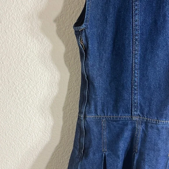 REFORMATION ARELLA DENIM MINI DRESS NWT size 4 10 12